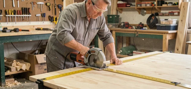 Astuces incontournables pour réussir une coupe droite à la scie circulaire Astuces incontournables pour réussir une coupe droite à la scie circulaire